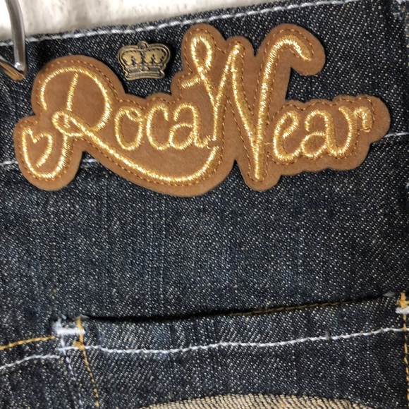 Rocawear Kids Navy and Gold Skirt with ruffle 8 NWOT - Picture 5 of 7